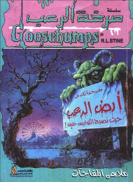 غلاف كتاب ملاهي المفاجآت - 8